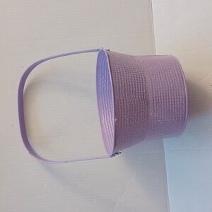 4/$30 Purple Metallic Basket